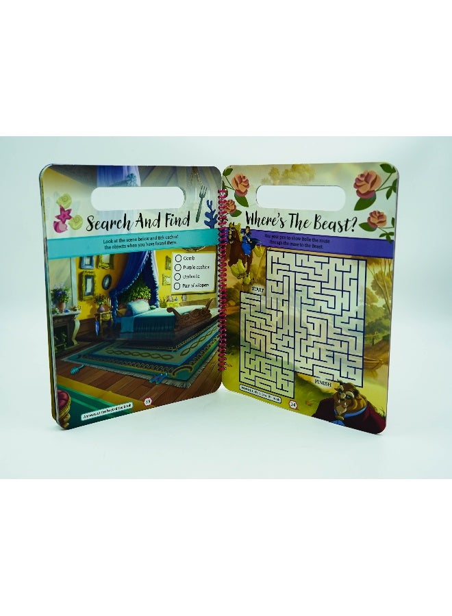 Disney Princess: Wipe-Clean Activities Spiral Bound English - Image 4