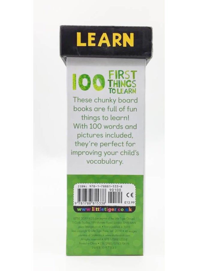 100 Things To Learn (Set Of 10 Tower Book) Board Book English - Image 2