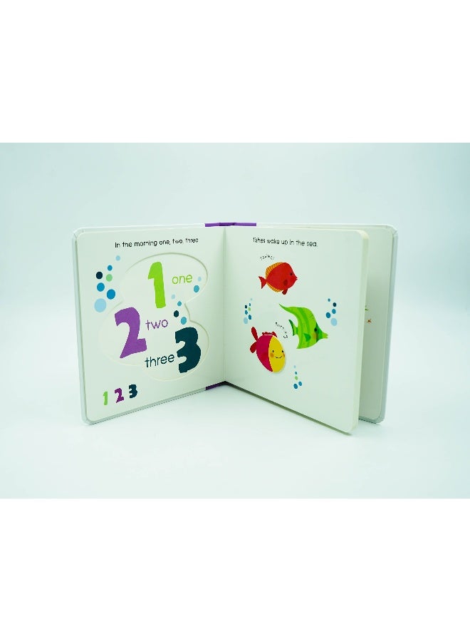 1, 2, 3: A Clever Littel Cut Out Book Board Book English - Image 3