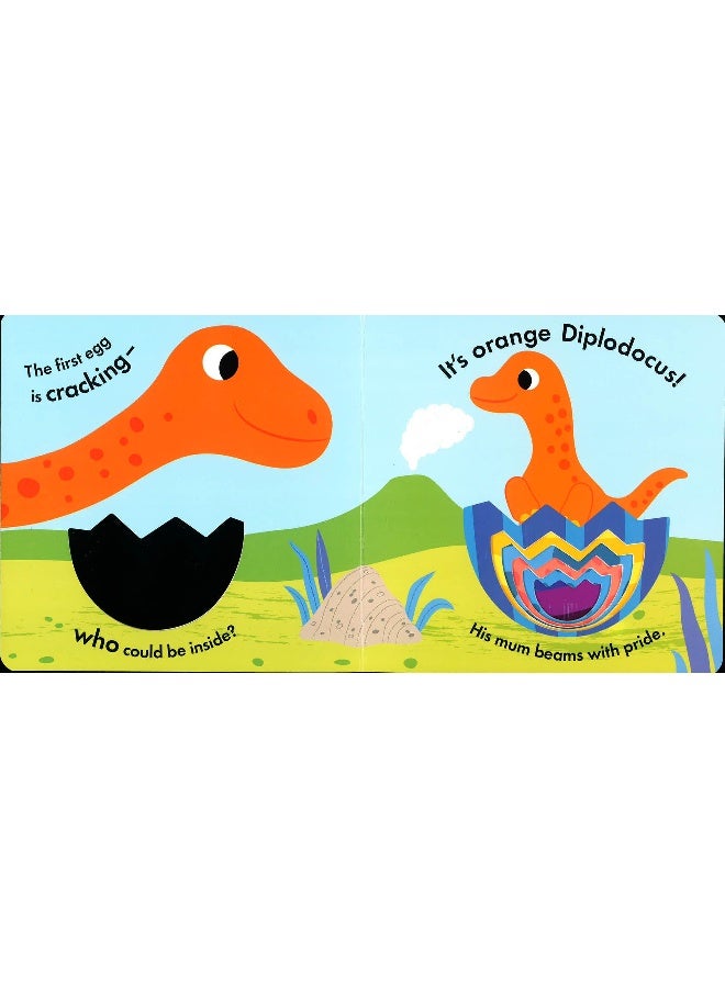 Dino: A Cracking Book Of Colours Board Book English - 09 Feb 2017 - Image 3