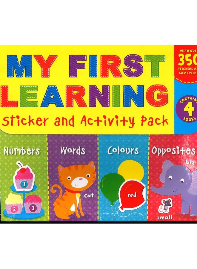 1000's Of Stickers: My First Learning Sticker And Activity Pack Paperback English - 7 Aug 2015 - Image 1