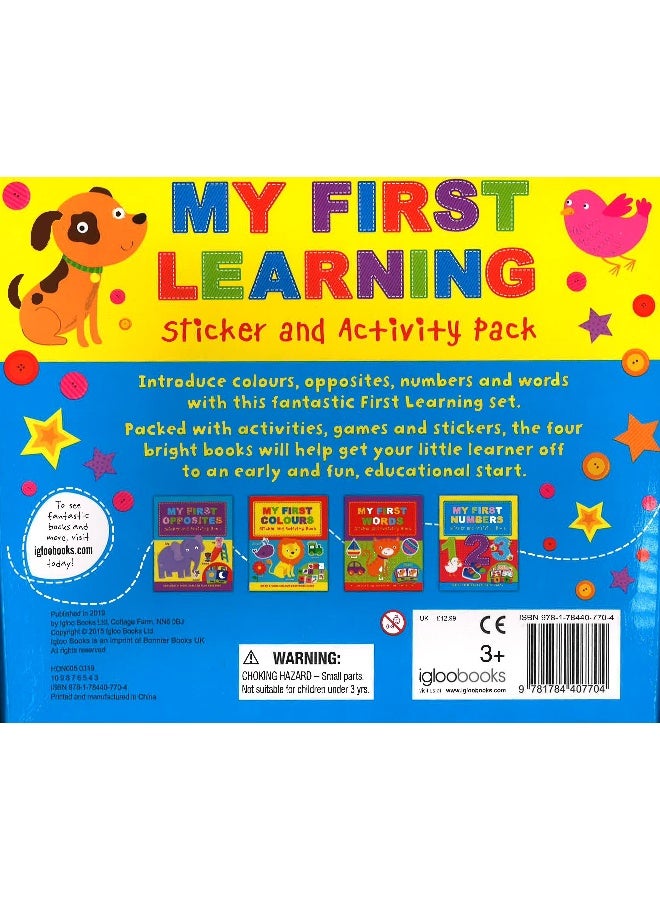 1000's Of Stickers: My First Learning Sticker And Activity Pack Paperback English - 7 Aug 2015 - Image 2