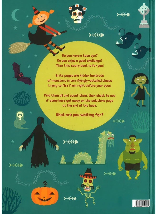 Monsterland: Search, Find And Count!: A Scary Counting Book Hardcover English by Agnese Baruzzi - Image 2