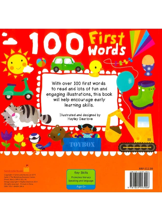 100 First Words Board Book English - 1st January 2019 - Image 2