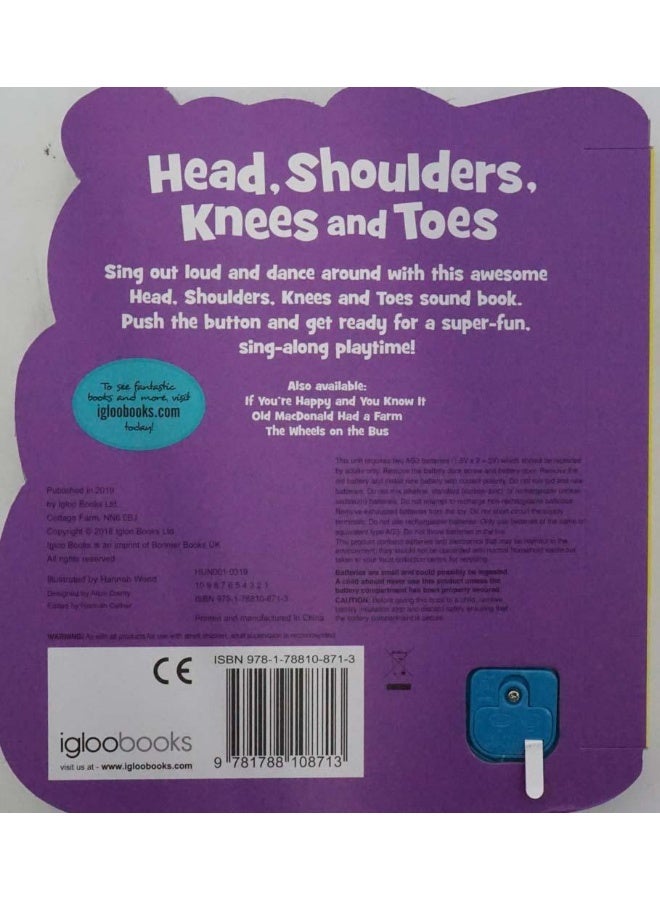 Head, Shoulders, Knees And Toes Board Book English - Image 2