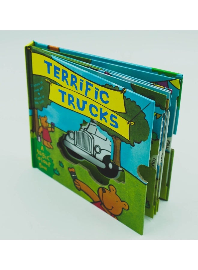 Terrific Trucks: A Magic Colour Book Board Book English by Janet Sacks - 01 Jan 2018 - Image 5