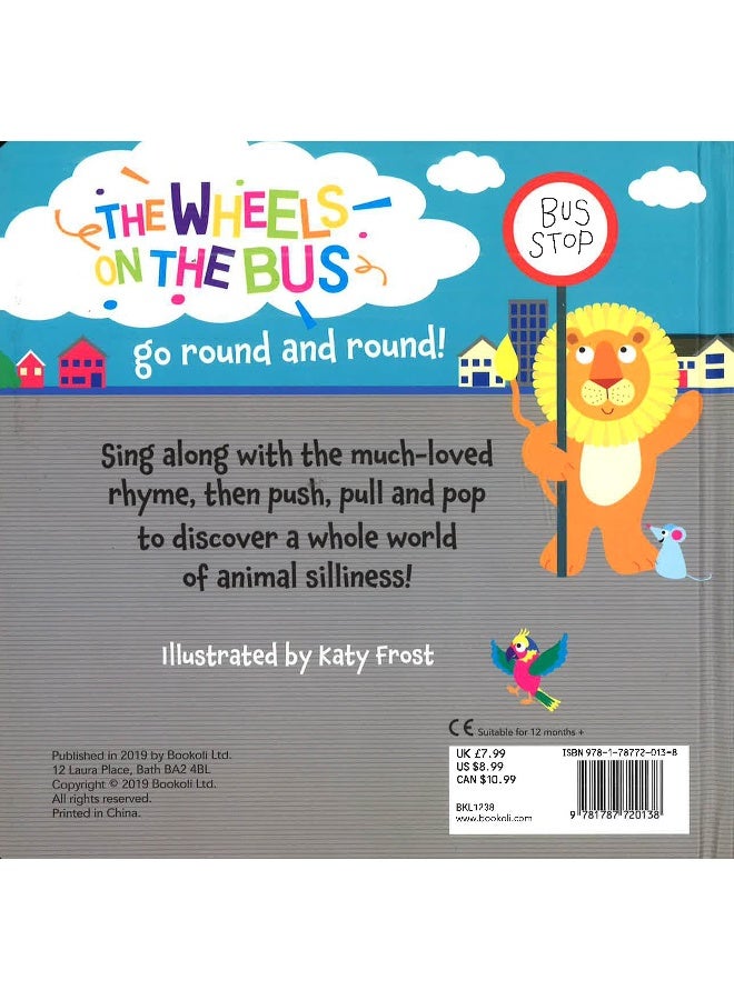 The Wheels On The Bus: Surprises To Push, Pull And Pop Inside Board Book English - 01 May 2019 - Image 2