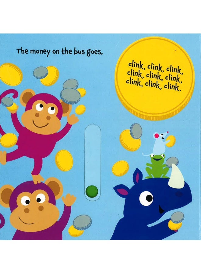 The Wheels On The Bus: Surprises To Push, Pull And Pop Inside Board Book English - 01 May 2019 - Image 4