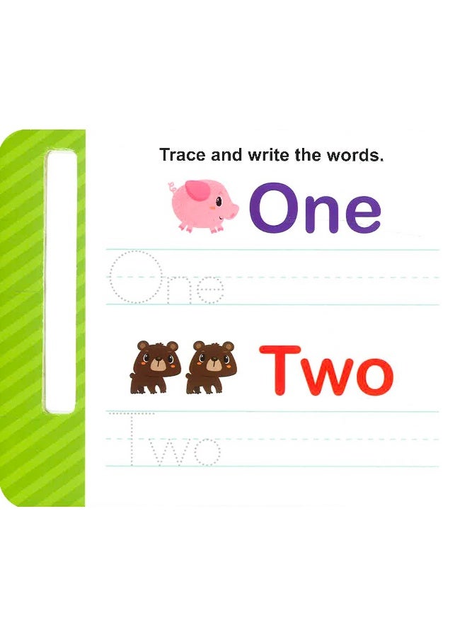 Writing Practice Numbers: Wipe-Clean Book Board Book English - Image 3