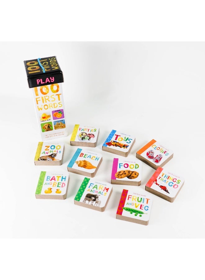 Discover First Words Tower (Set Of 10 Books) Board Book English - Image 3