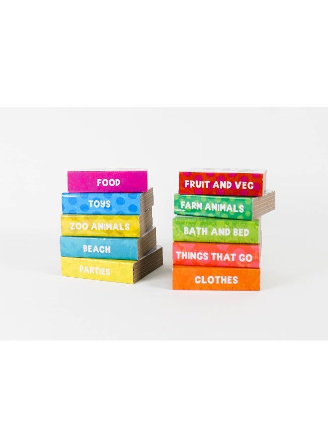 Discover First Words Tower (Set Of 10 Books) Board Book English - Image 4