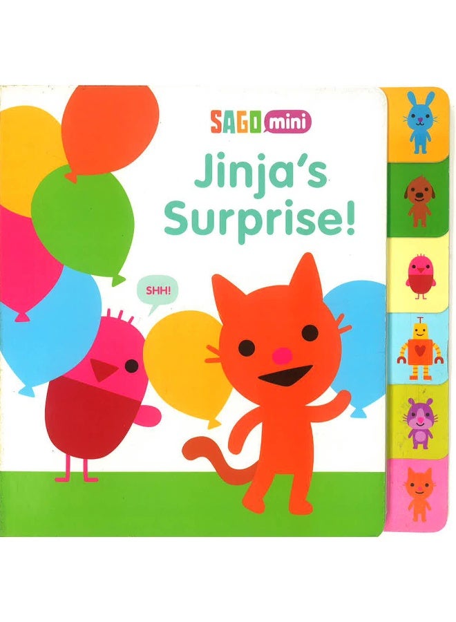 Jinja's Surprise Board Book English by Wicks Helen - Image 1