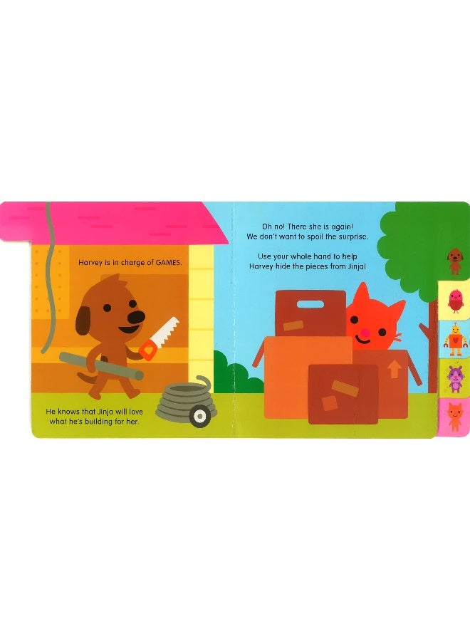 Jinja's Surprise Board Book English by Wicks Helen - Image 4