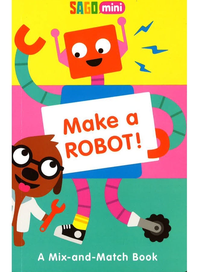 Make A Robot: A Mix And Match Book Board Book English by Sago Mini - 17 Jan 2017 - Image 1