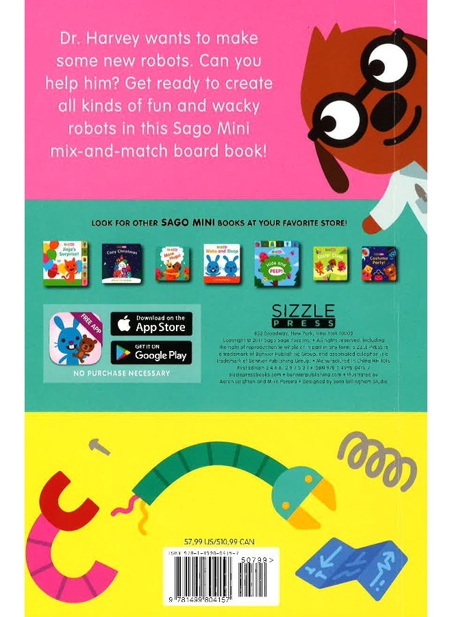 Make A Robot: A Mix And Match Book Board Book English by Sago Mini - 17 Jan 2017 - Image 2