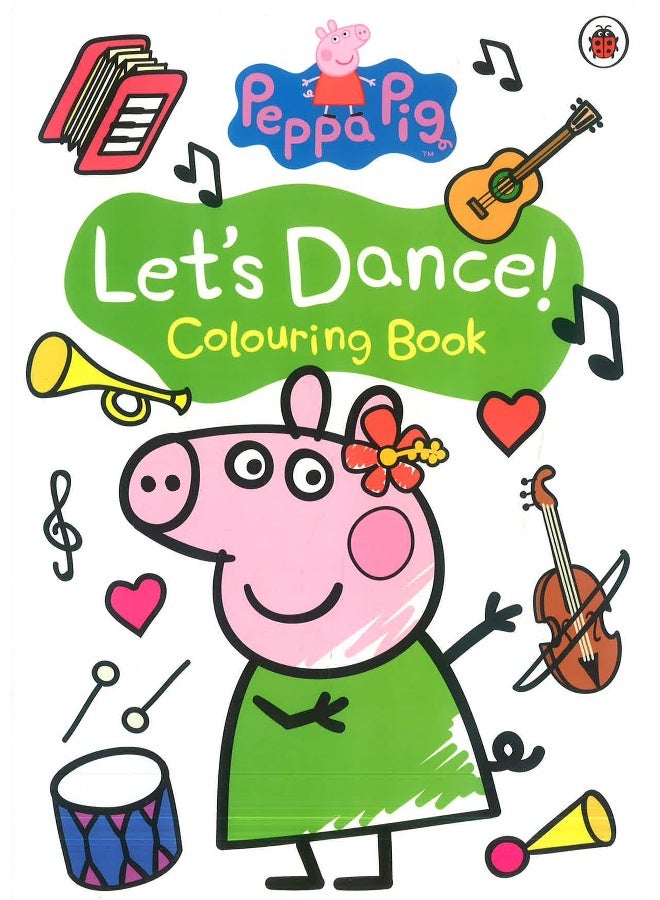 Peppa Pig - Let's Dance - Colouring Book Paperback English by Penguin - Image 1
