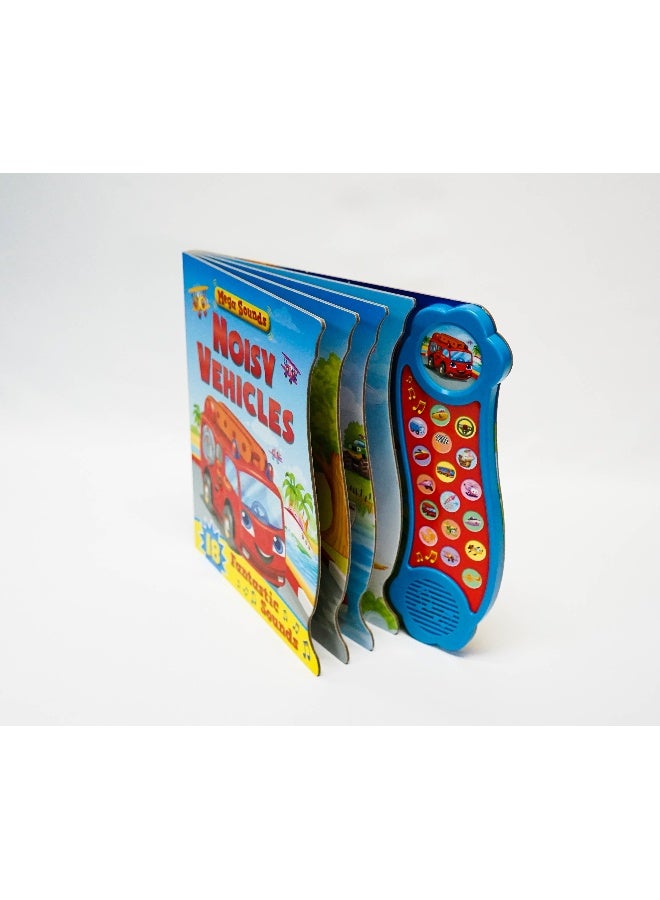 Mega Sounds: Noisy Vehicles Board Book English - Image 5