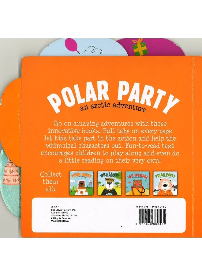 Polar Party An Artic Adventure Board Book English by The Clever Factory - Image 2