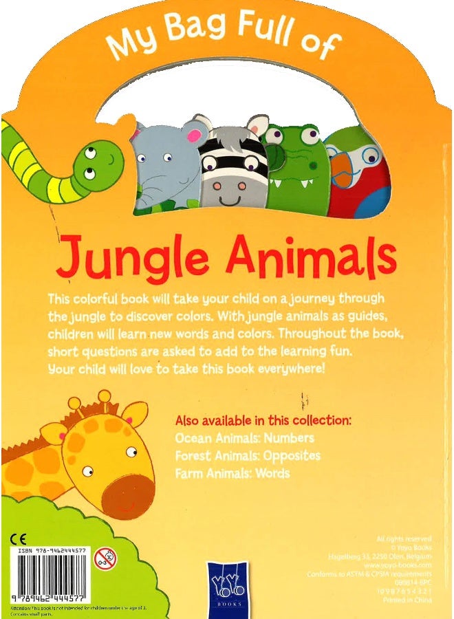 My Bag Full Of Jungle Animals Board Book English by Terry A Alton - 15th January 2016 - Image 2