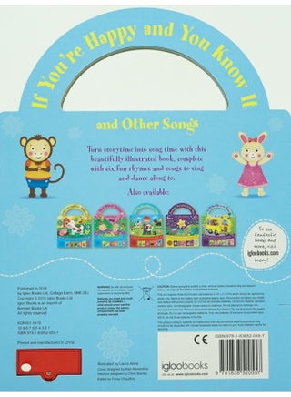 Carry Fun Sounds Generic: If You'Re Happy And You Know It And Other Songs Board Book English by Igloo Books - view 2