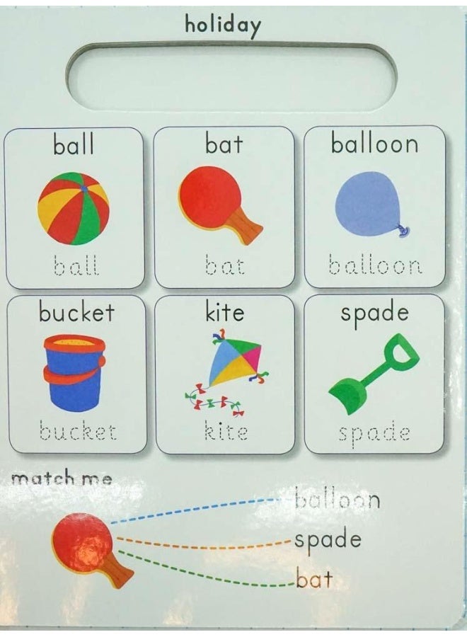 Wipe Clean: Learn To Write The First 100 Words Board Book English - January 1, 2014 - Image 5