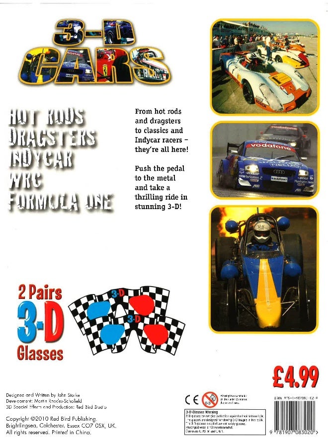 3D Pan: Cars Paperback English by John Starke - Image 2