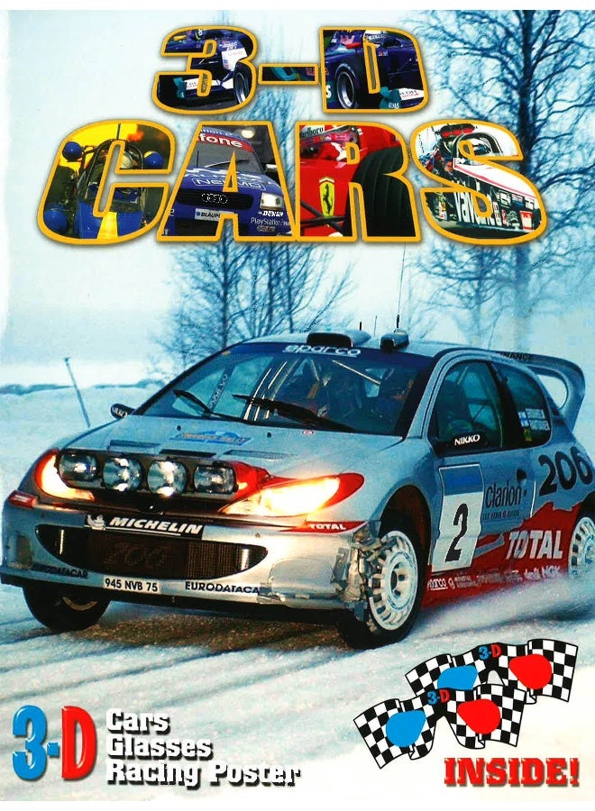 3D Pan: Cars Paperback English by John Starke - Image 1