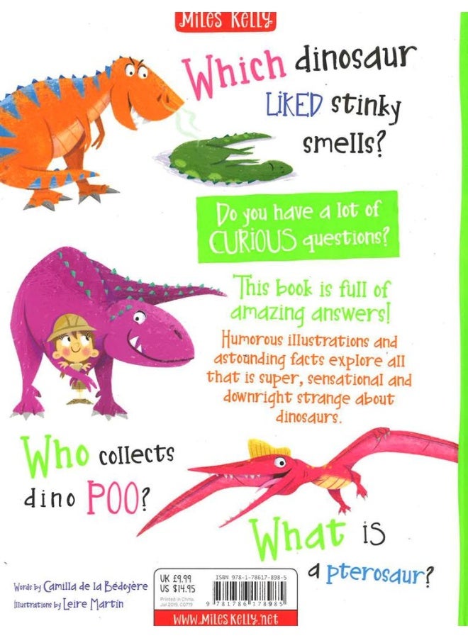 Curious Questions And Answer About Dinosaurs Hardcover English by Camilla de La Bedoyere - 12 Sep 2019 - Image 2