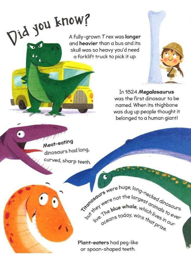 Curious Questions And Answer About Dinosaurs Hardcover English by Camilla de La Bedoyere - 12 Sep 2019 - Image 5