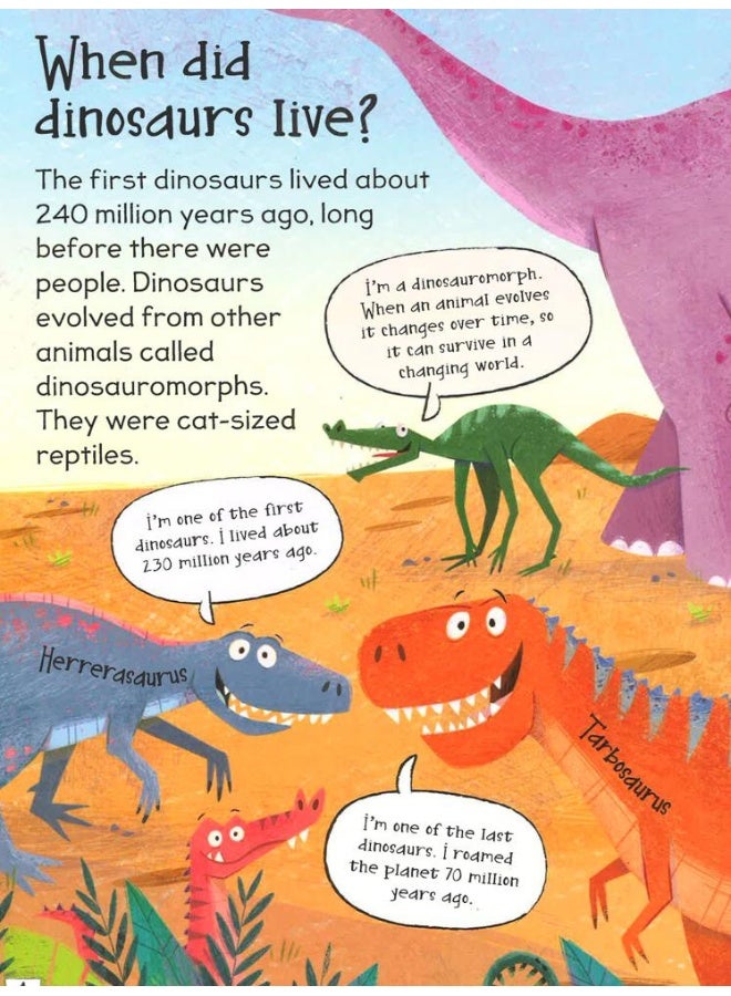 Curious Questions And Answer About Dinosaurs Hardcover English by Camilla de La Bedoyere - 12 Sep 2019 - Image 3