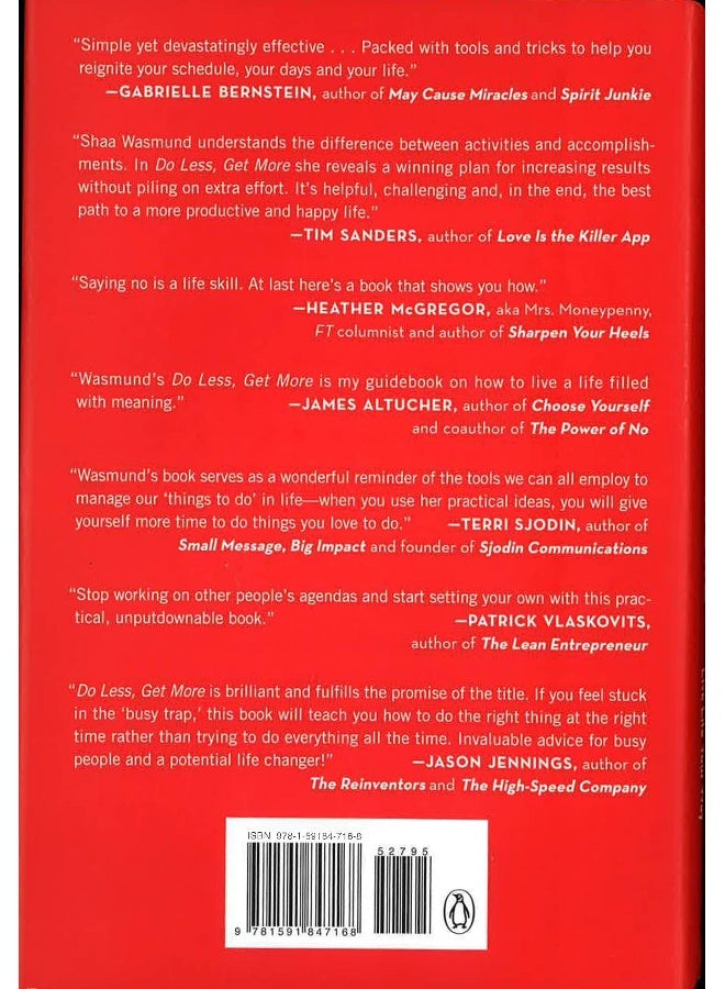 Do Less Get More :  How To Work Smart And Live Life Your Way Hardcover English by Shaa Wasmund - 09 Jun 2015 - Image 2