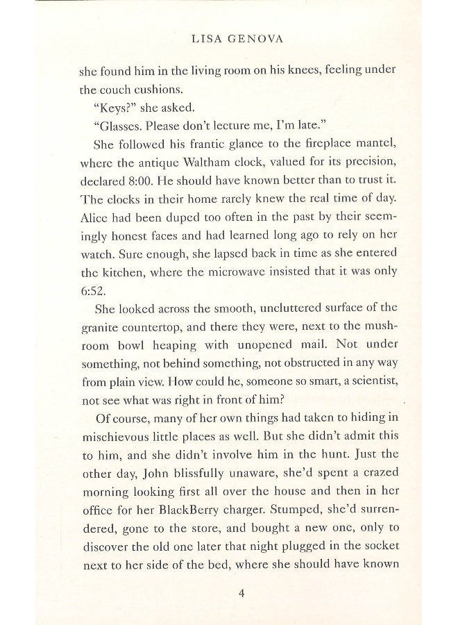 Still Alice Paperback English by Lisa Genova - Image 4