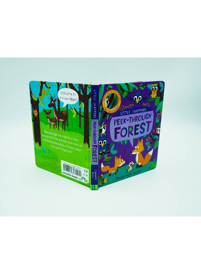 Little Snappers Peep Through: Forest Board Book English by Little Tiger Press - Image 4