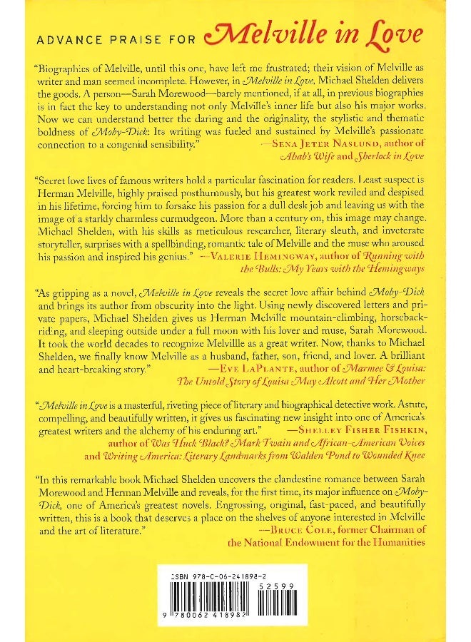 Melville In Love: The Secret Life Of Herman Melville And The Muse Hardcover English by Michael Shelden - Image 2