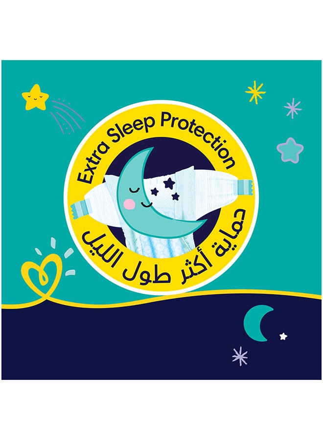 Pampers - Baby Dry Night Diapers For Extra Sleep Protection Size 3, 80 Count - Image 1