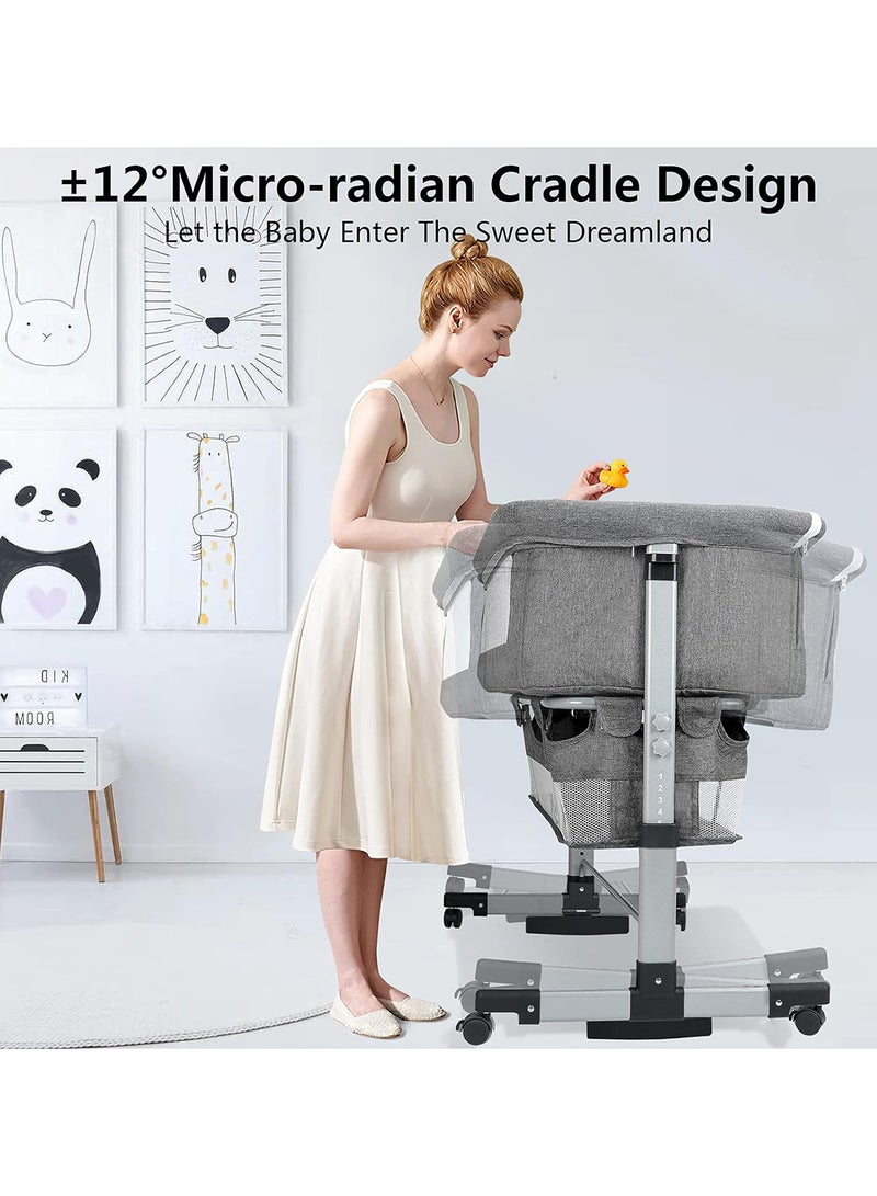 Baby love Baby Cot Bed With Softly Padded Side, Premium Quality Material and Long Lasting Durability  - Image 2