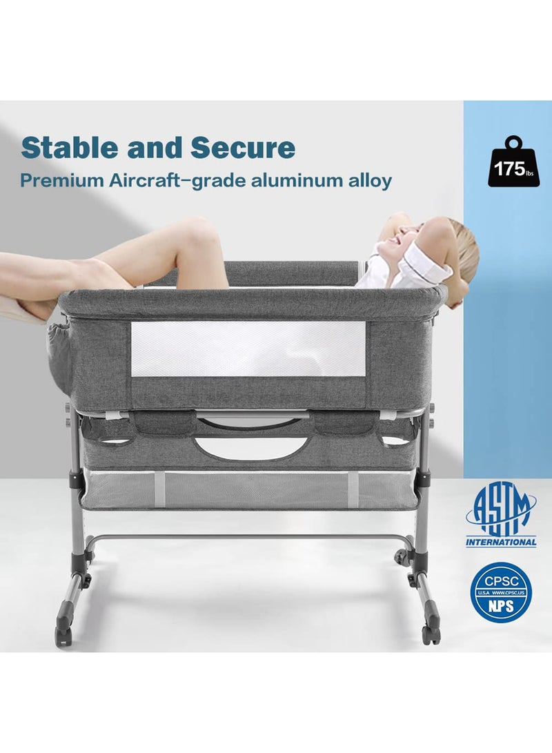 Baby love - Baby Cot Bed With Softly Padded Side, Premium Quality Material and Long Lasting Durability - Image 1