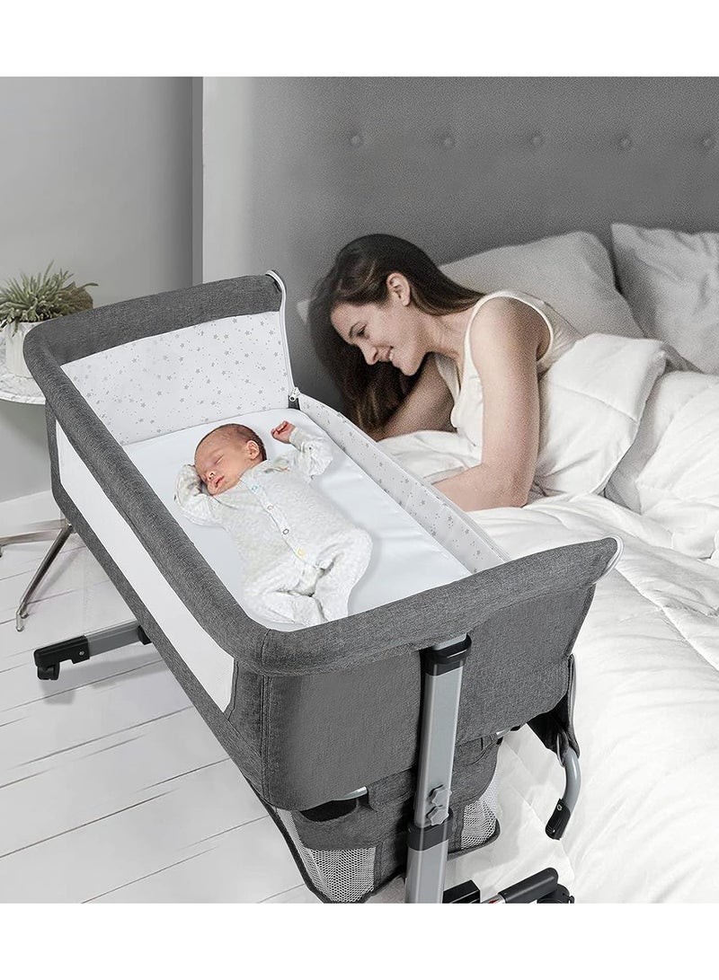 Baby love - Baby Cot Bed With Softly Padded Side, Premium Quality Material and Long Lasting Durability - Image 1