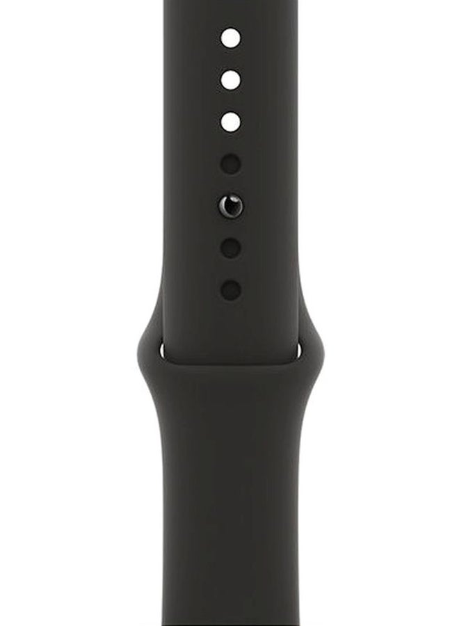 Apple Renewed - Watch SE-44 mm GPS Space Gray Aluminium Case with Sport Band Black  - Image 3