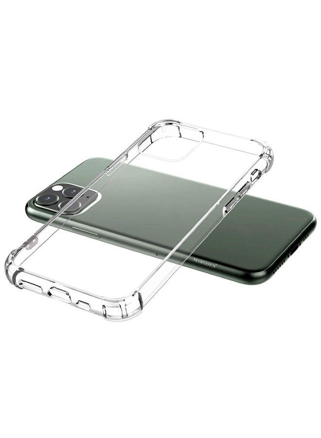 Protective Silicone Back Cover For Iphone 12 Pro Clear - Image 2