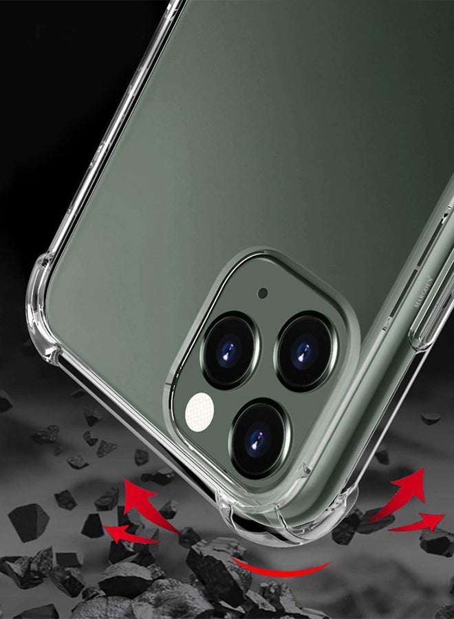 Protective Silicone Back Cover For Iphone 12 Pro Clear - Image 3