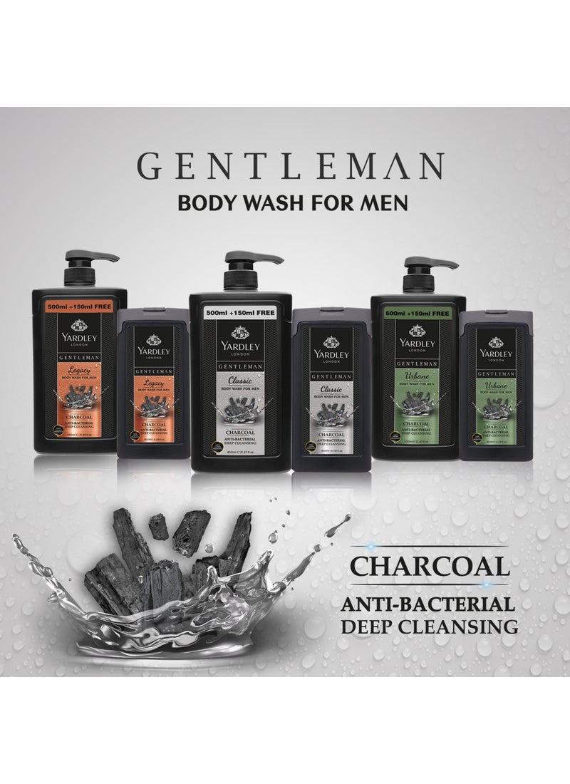 Yardley Gentleman Urbane  Body Wash 180ml - Image 5