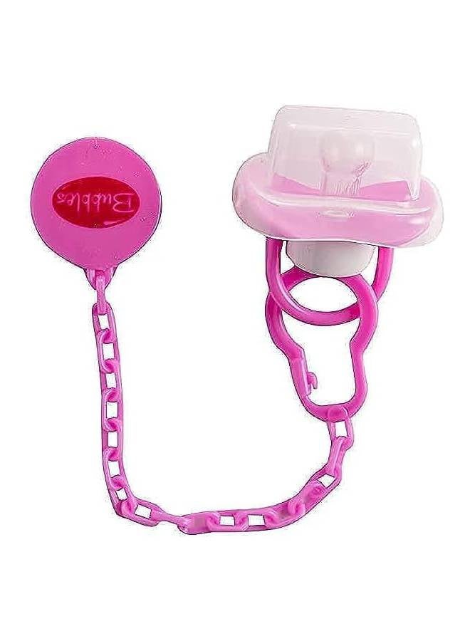 Bubbles Baby Pacifier With Chain Up To 3 Years  - Image 3