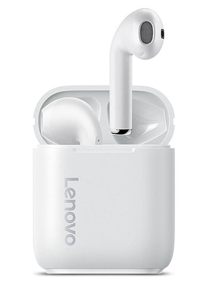 Lenovo Bluetooth In-Ear Earphone With Charging Case White - Image 1