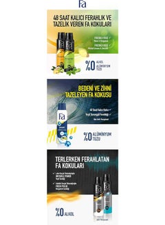 Fa Mint And Bergamot Scent Freshly Free Deodorant Body Spray 150ml  - Image 4