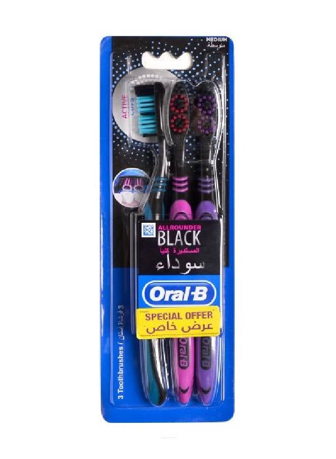 Oral-B - Surrounding Clean 40 Medium 3 Counts Multicolour 100grams - Image 1