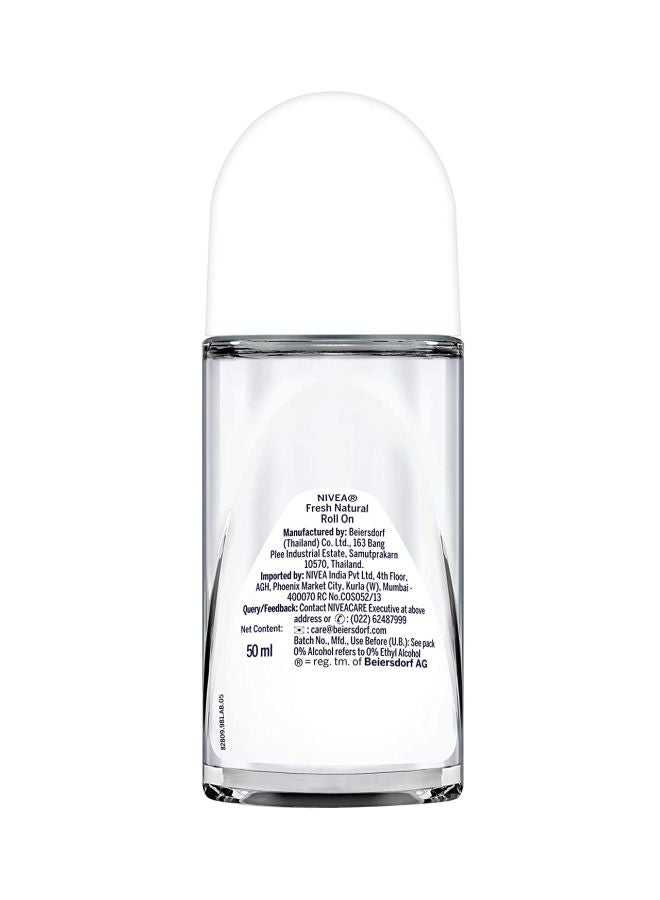 نيفيا مزيل عرق فريش ناتشورال أبيض 50ملليلتر - Image 2