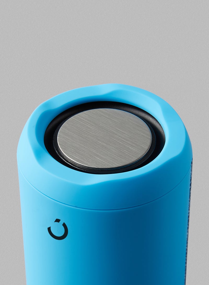 5W Portable Bluetooth Speaker with Attached Strap - Blue