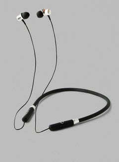 Noon East Beatloop In Ear Wireless Bluetooth Neckband - With BT 5.0 Earbuds Black/Silver  - Image 2