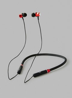 Noon East Beatloop In Ear Wireless Bluetooth Neckband - With BT 5.0 Earbuds Black/Red  - Image 2